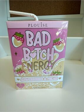PLOUISE 'Bad B*tch Energy' Strawberries & Cream Lip Conditioner & Lip Oil NEW
